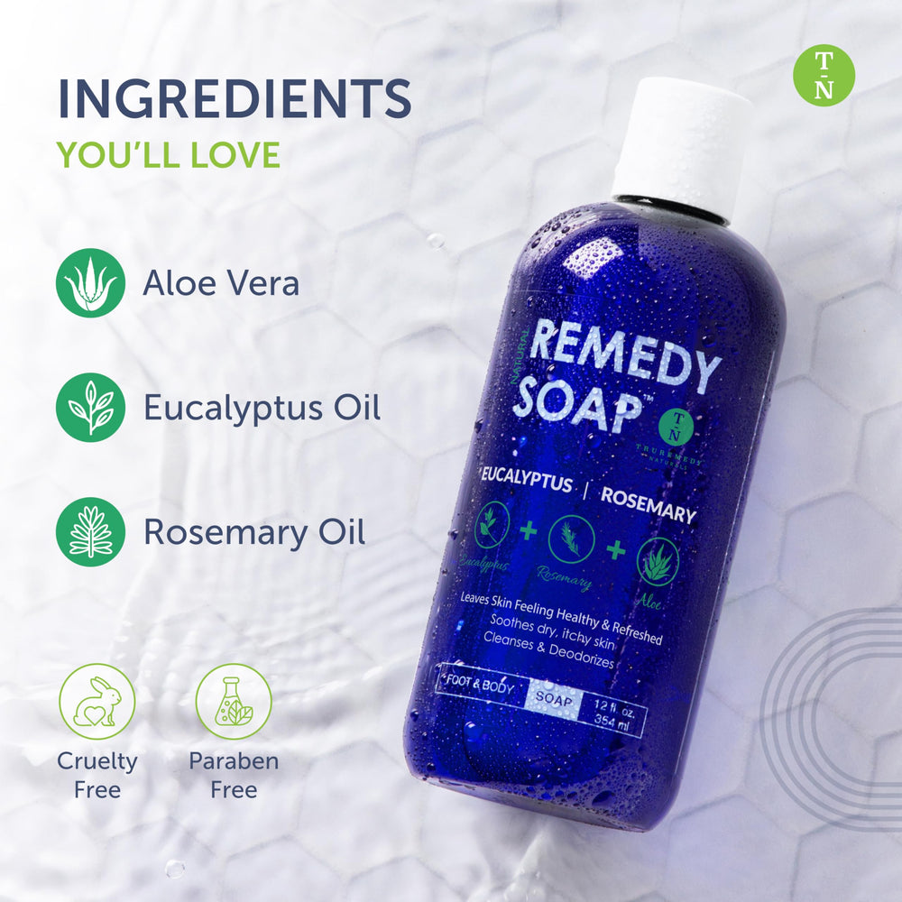 Truremedy Naturals coconut oil moisture image reveals nourished, smooth skin.