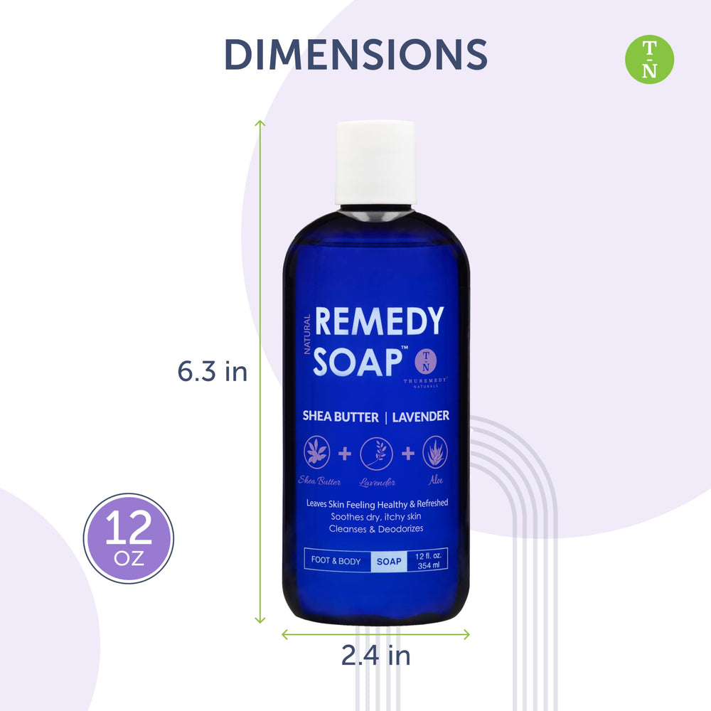 Truremedy Naturals lavender oil essence closeup shows natural ingredients for nourished skin