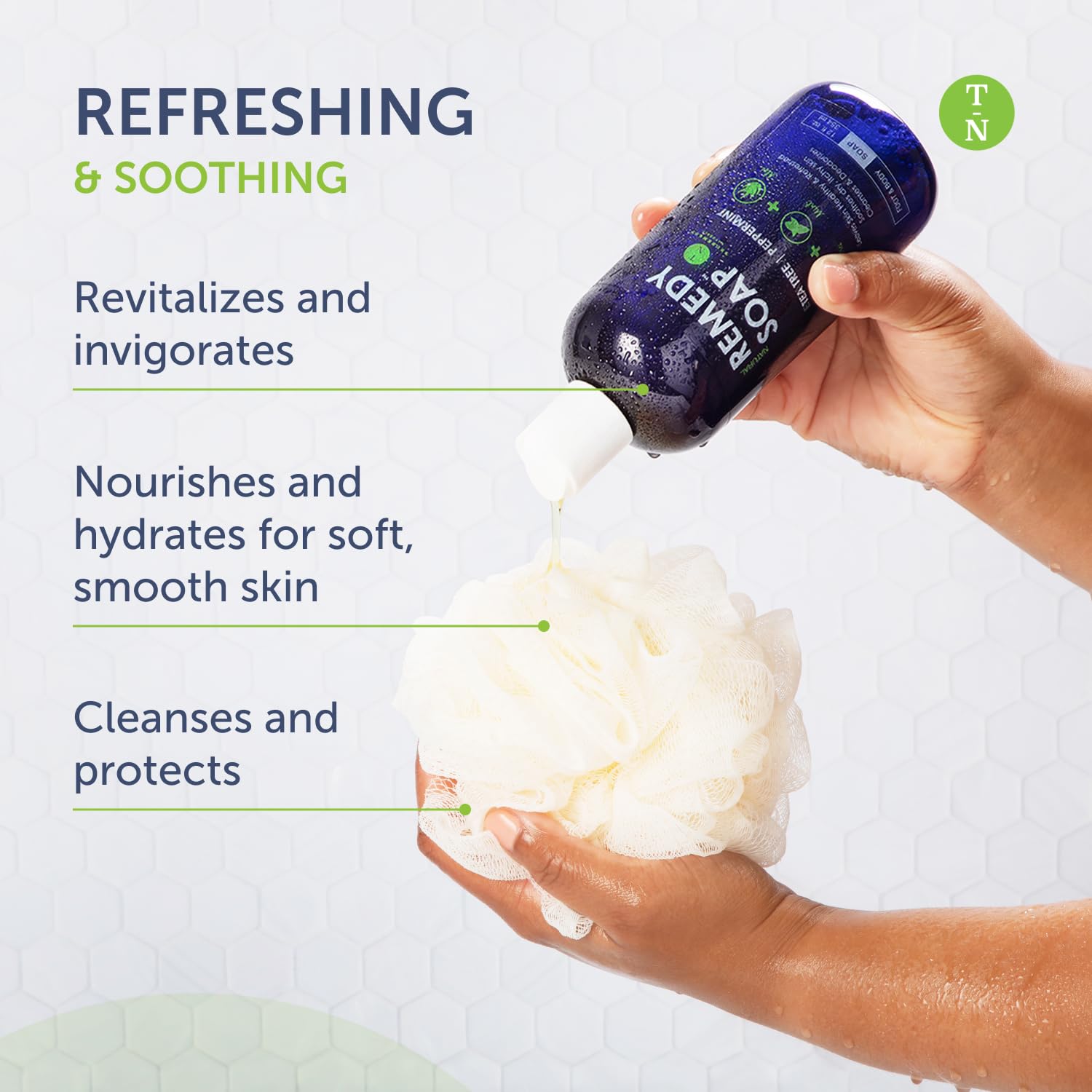 Truremedy Naturals Tea Tree Body Wash pack of 2 suitable as a gift