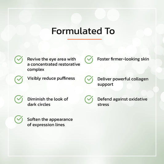 TruSkin Peptide Eye Gel packaging shown to emphasize clean, dermatologist-tested care.