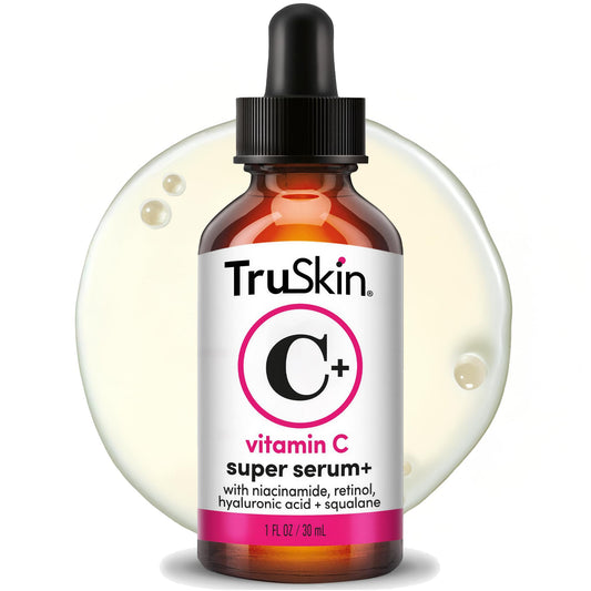 TruSkin Vitamin C Super Serum bottle for daily glow
