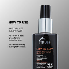 TRUSS Day by Day Leave-In with heat protection for heat styling