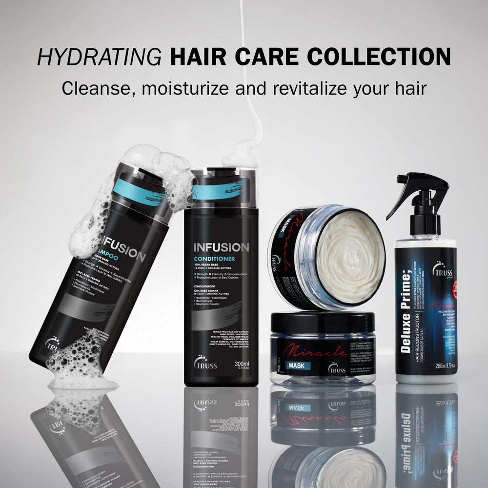 TRUSS Infusion Shampoo pH-balanced bottle for gentle daily cleansing