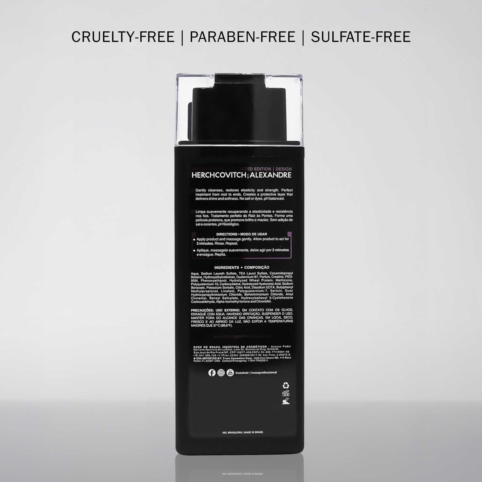 TRUSS pH-balanced formula helps preserve natural oils while cleansing.
