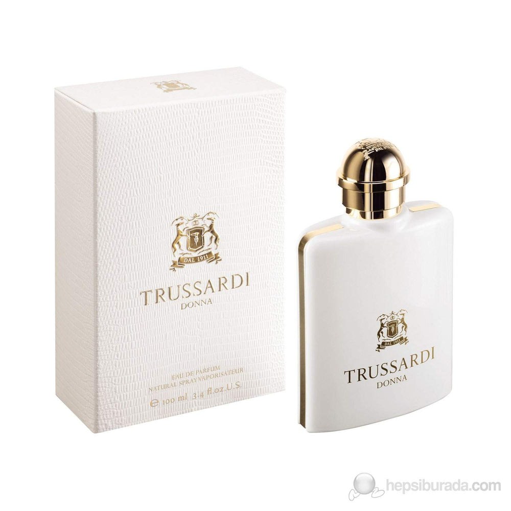 Trussardi Donna EDP packaging front view ideal for gifting.