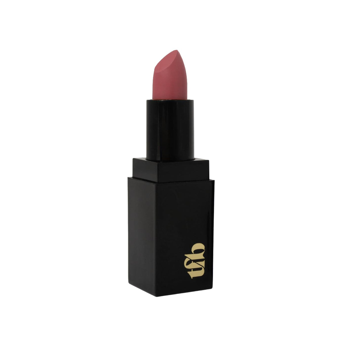 Trust Fund Beauty Lipgasm lipstick in Snatched Rosewood with rich pigmentation for bold, versatile lips.