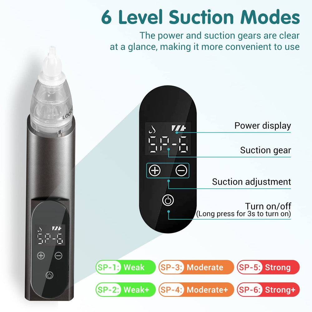 TRUSTV Ear Wax Vacuum Remover with case and accessories for organized cleaning sessions.