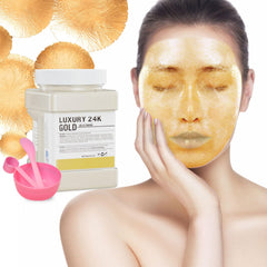 Truvenum Jelly Mask Powder Jar for at-home spa use.