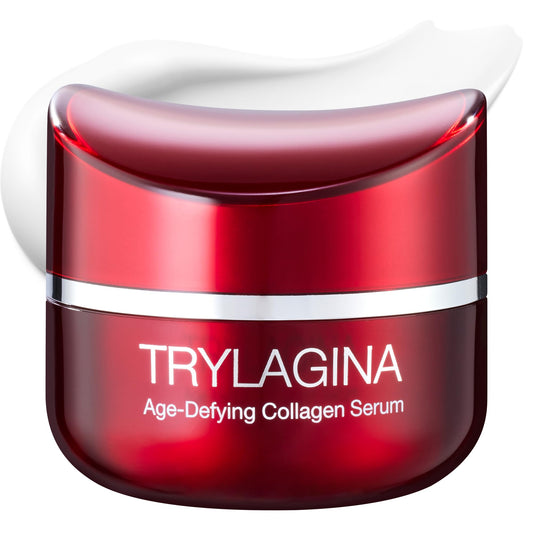 Trylagina 12X serum bottle showing premium packaging and hydration benefits