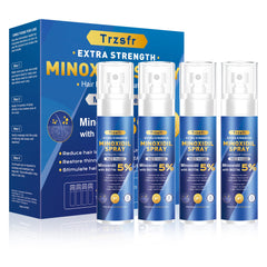 Trzsfr 5 percent minoxidil spray bottle for targeted thinning areas with steady daily coverage