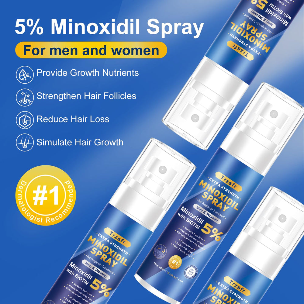 Trzsfr precise spray application area demonstrates focused delivery for scalp thinning zones