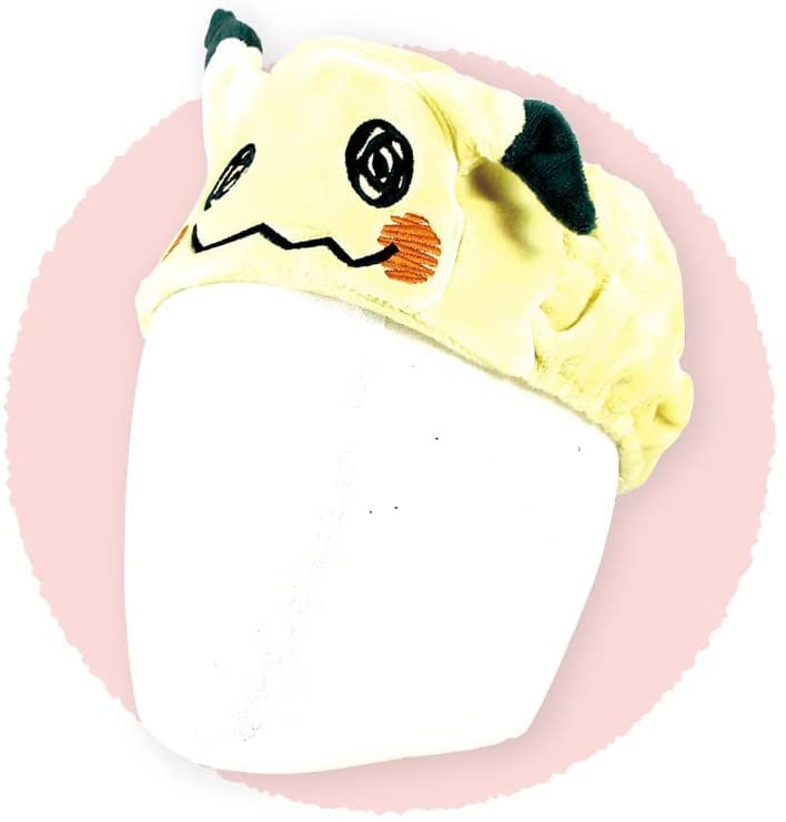PM-5537530MI yellow hair band in use with comfortable fit and bold look