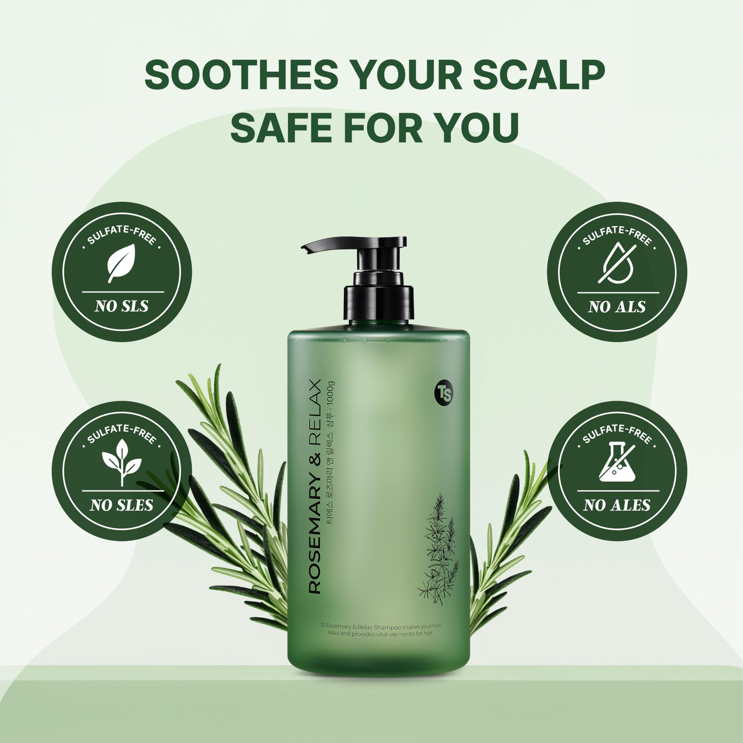 Forest Complex imagery representing TS Rosemary & Relax scalp nourishment.