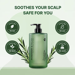 Forest Complex imagery representing TS Rosemary & Relax scalp nourishment.
