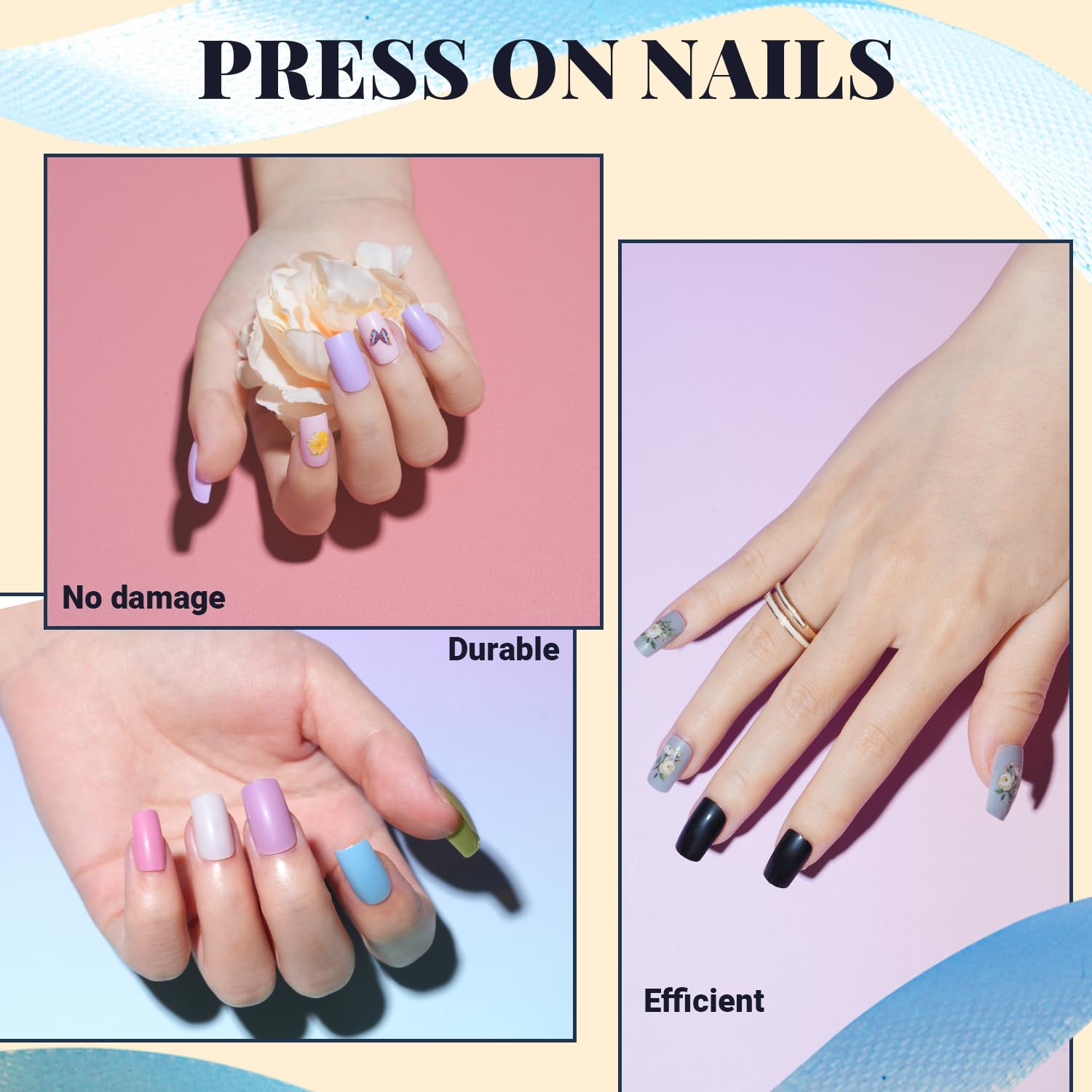 TsMADDTs cuticle pushers help prep nails neatly.