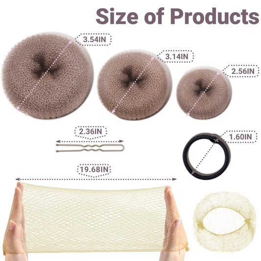 TsMADDTs large and medium donuts in tan brown adapt to multiple dancers and styles.