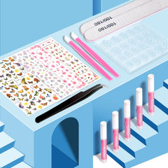 TsMADDTs pick-up tweezer enables precise nail art handling