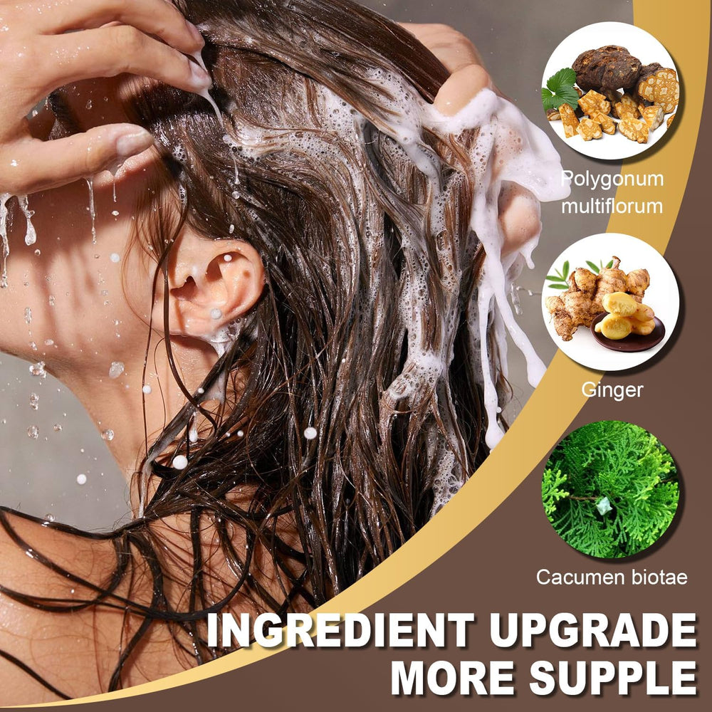 TSSPLUS 3-in-1 hair shampoo conditioner dye shows all-in-one solution.