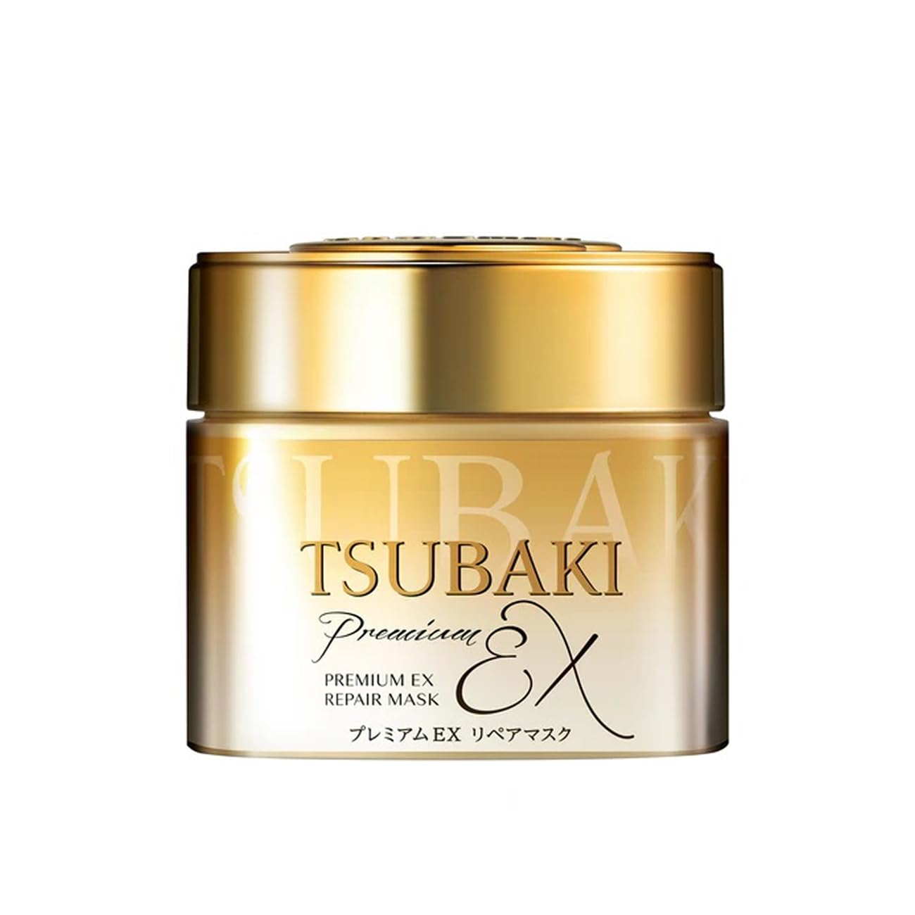 Tsubaki Premium Repair Mask 180g jar for deep hydration and repair across all hair types.