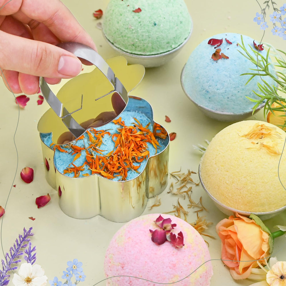 TSVATE dried flowers add natural texture and visual appeal to bombs