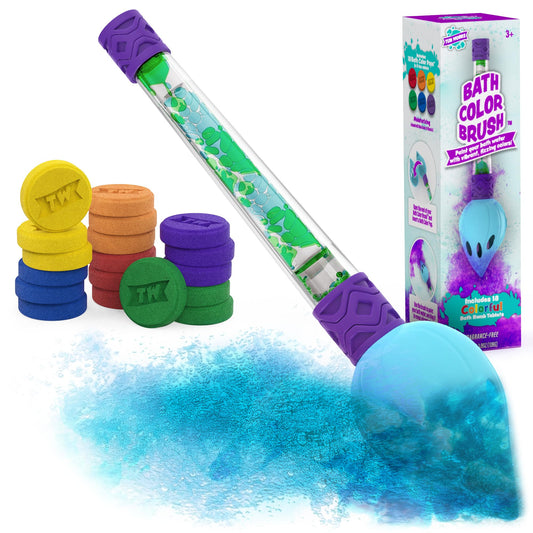 Tub Works Bath Color Brush handle and wand used for colorful bath painting