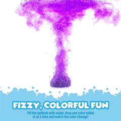 Tub Works Bath Color Fizzies 7-color palette enabling creative color mixing