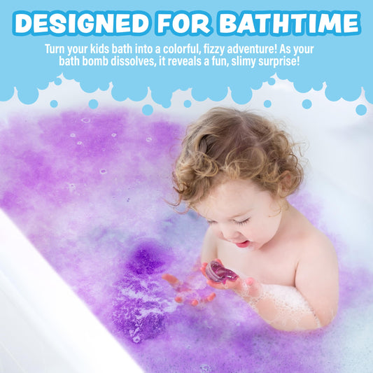 Tub Works bath time fizz colors water for sensory play