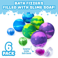 Tub Works dissolving bomb colors tub water with safe fizz