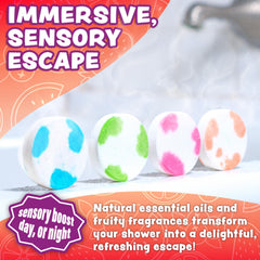 Tub Works Fruit Fusion individually wrapped steamers ensure easy, mess-free use.