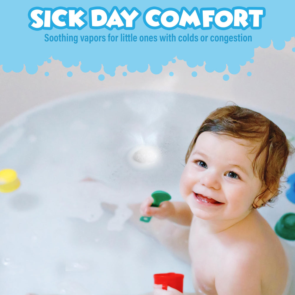 Tub Works kid bath time setup showing easy, mess-free use for toddlers