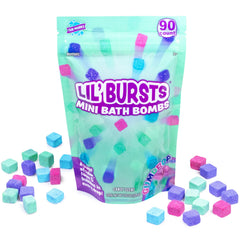 Tub Works Lil' Bursts foam-burst colors rise for playful bath time foam.