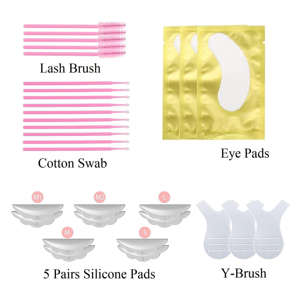 TUBeauty Lash Lift Kit eye pads included for gentle prep and comfort