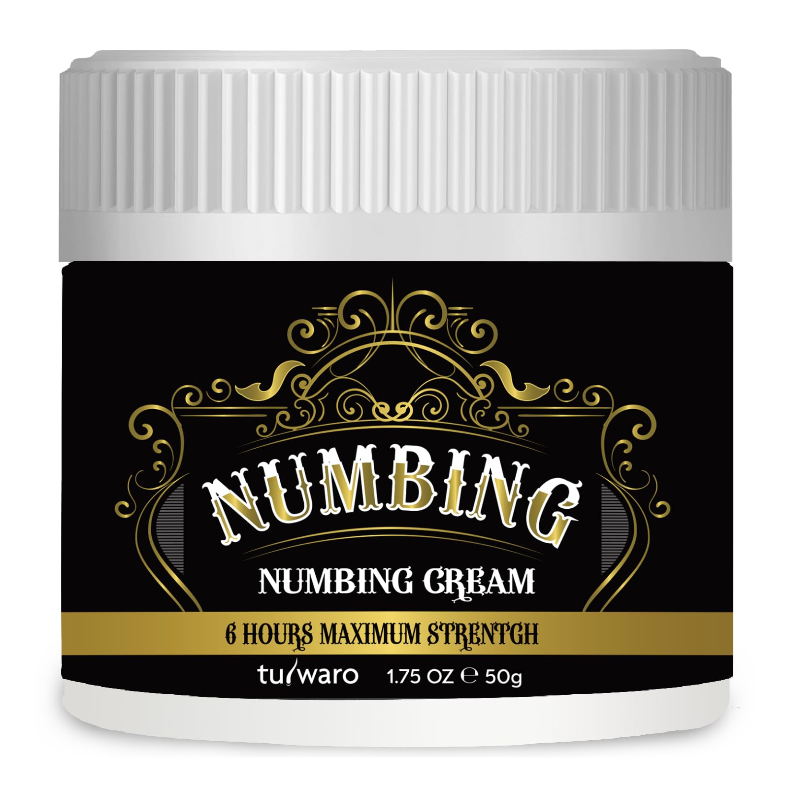 Tuiwaro Numbing Cream Extra Strength tube close-up for fast relief