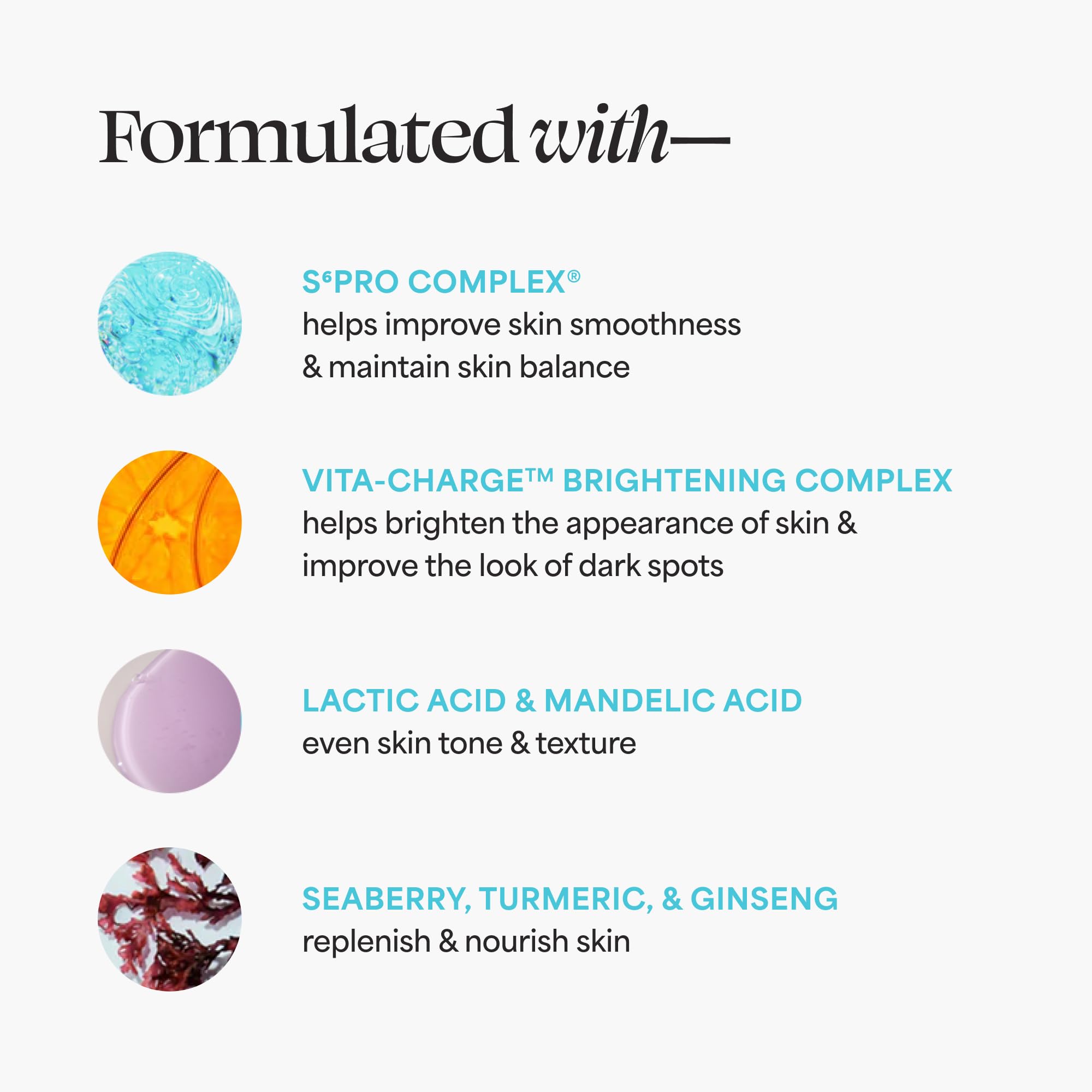 TULA Bedtime with vitamin C and niacinamide ingredients, brightening potential.