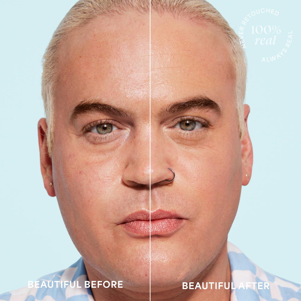 TULA Concealer on skin demonstrating breathable, lightweight coverage blends naturally.
