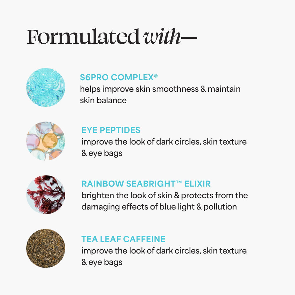 TULA close-up texture reveals lightweight breathable formula for all skin types.