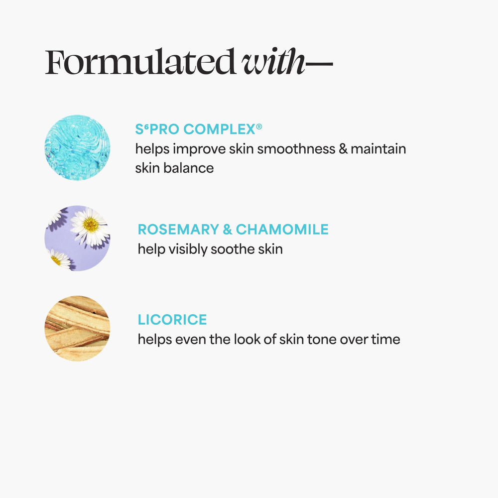 TULA Sunrise primer close-up on skin highlights smoothing and balance.
