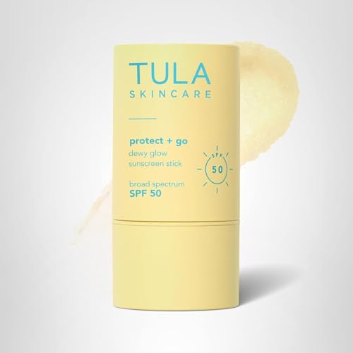 TULA Protect + Glow with vitamin C notes for a brightening, skincare-forward ritual.