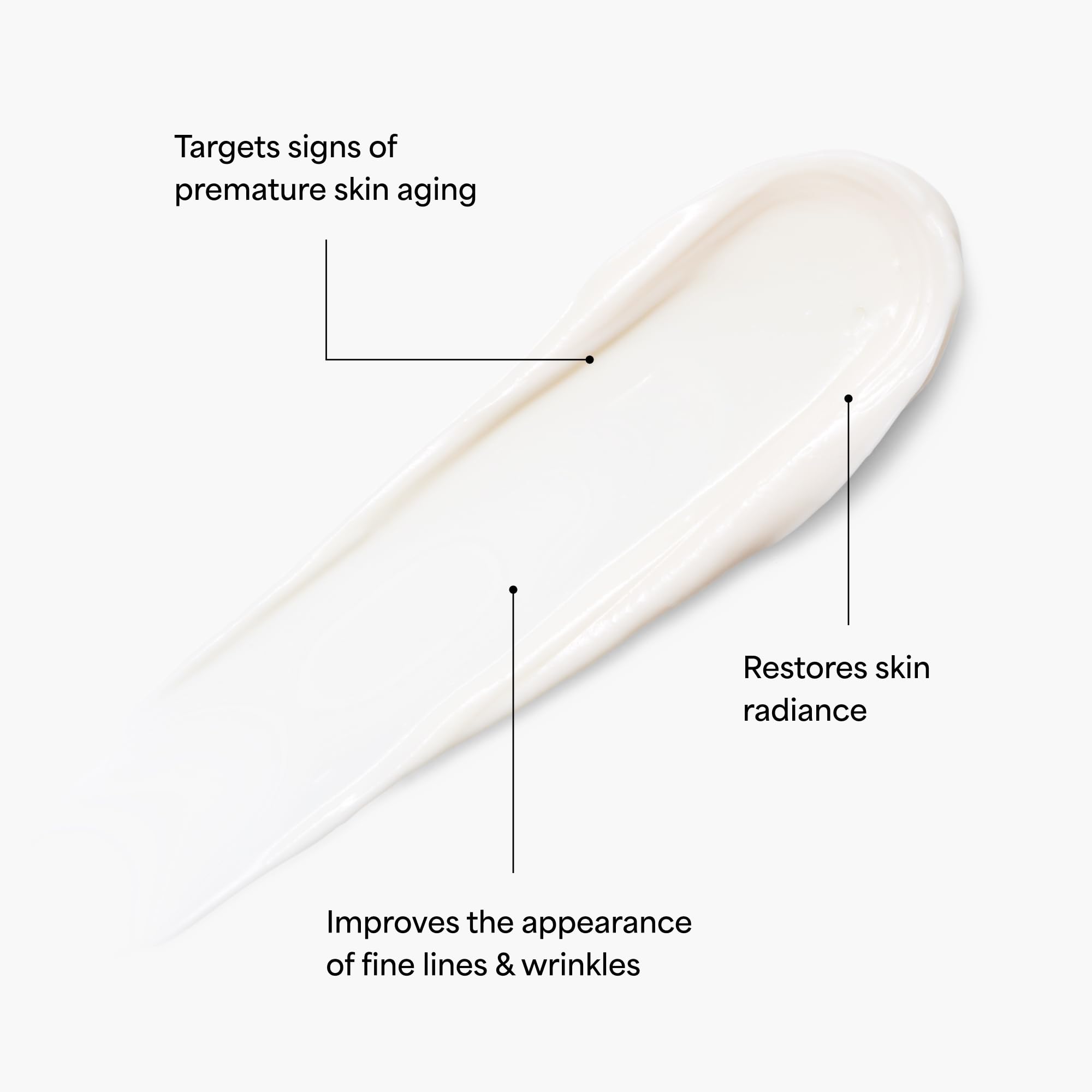 TULA Protect Plump label close-up highlighting premium formula for ageless-looking skin