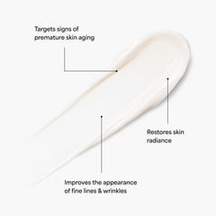 TULA Protect Plump label close-up highlighting premium formula for ageless-looking skin