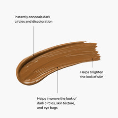 TULA Radiant Skin Brightening Serum Concealer applicator enabling precise application