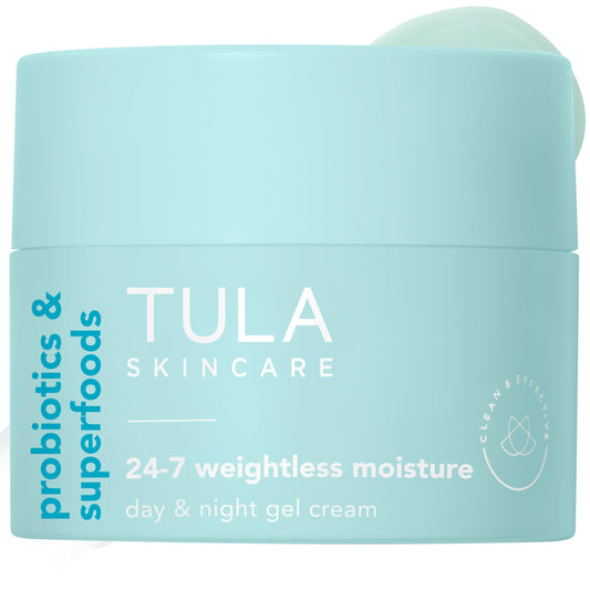 TULA 24-7 Weightless Moisture bottle cap for easy, on-the-go hydration.