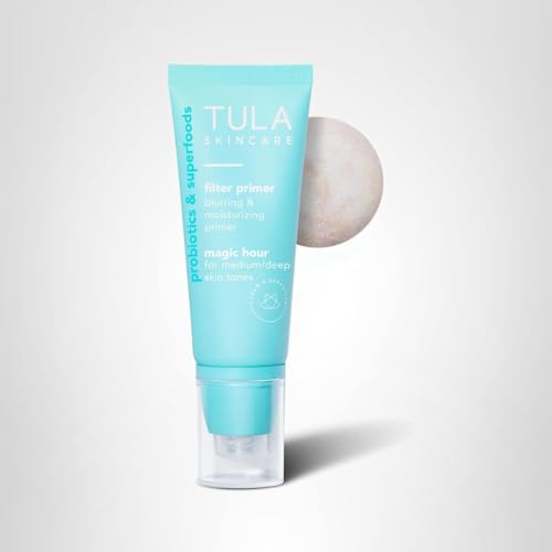 TULA Supersize primer close-up illustrating makeup-ready smooth base