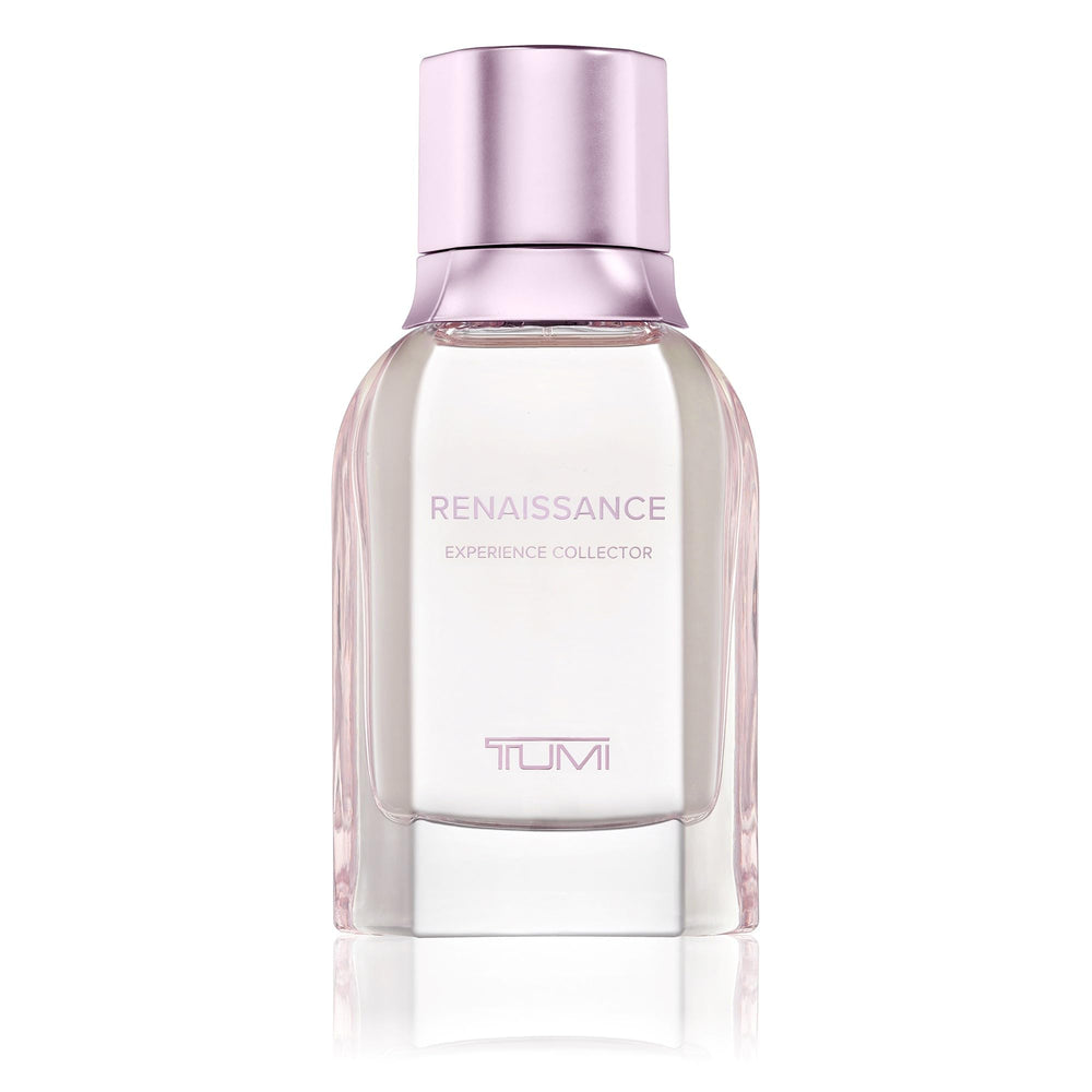 TUMI Renaissance Experience Collector packaging box emphasizes luxury and portability