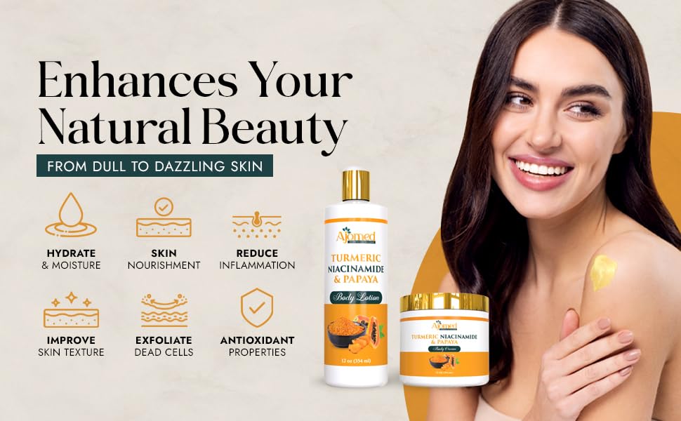 Turmeric close-up showing subtle pore refinement and balanced skin tone.