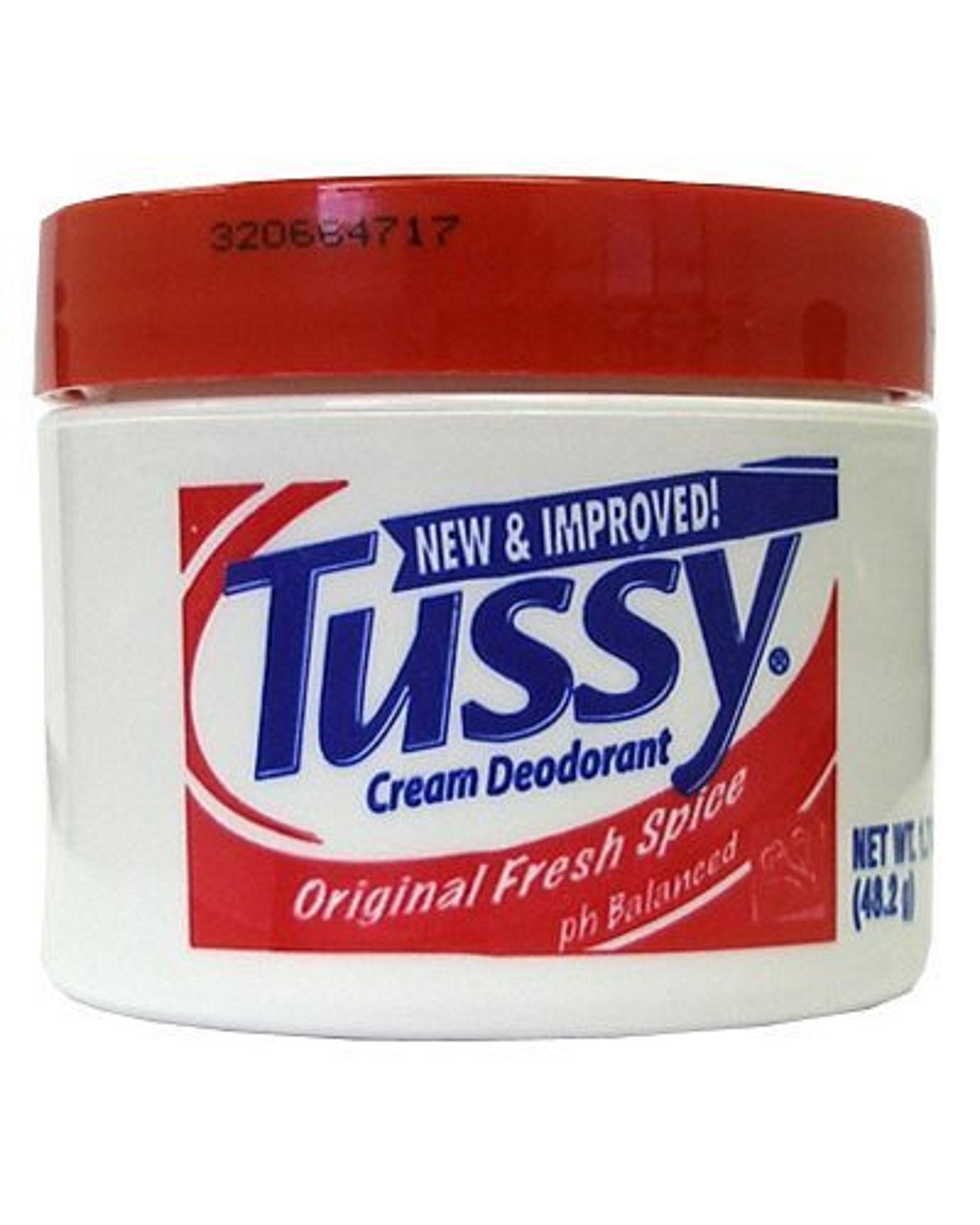 Tussy Deodorant Cream Original 1.7 oz close-up of creamy formula for daily freshness