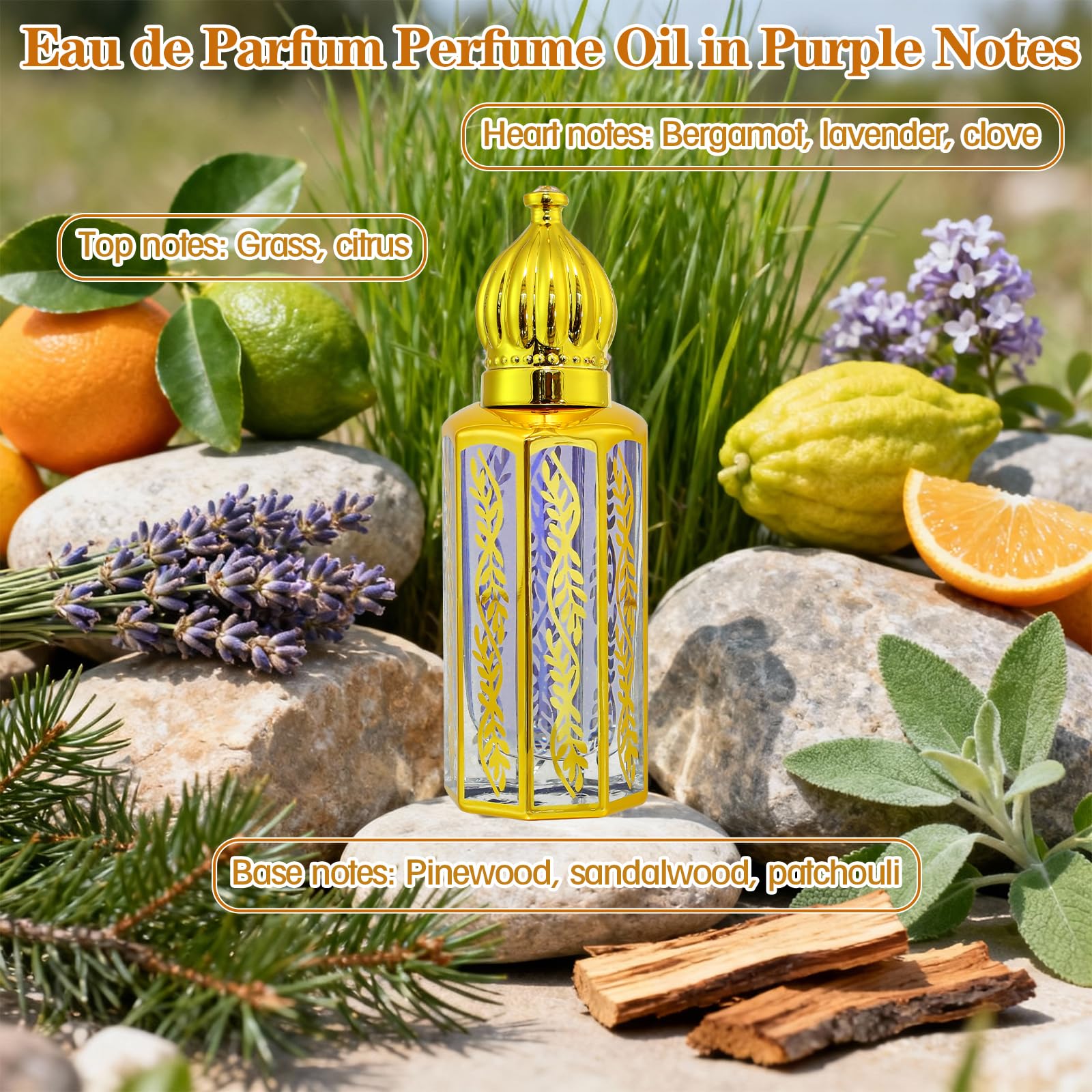 Tuteshow Arabic perfume oil musk roll-on ideal for date nights