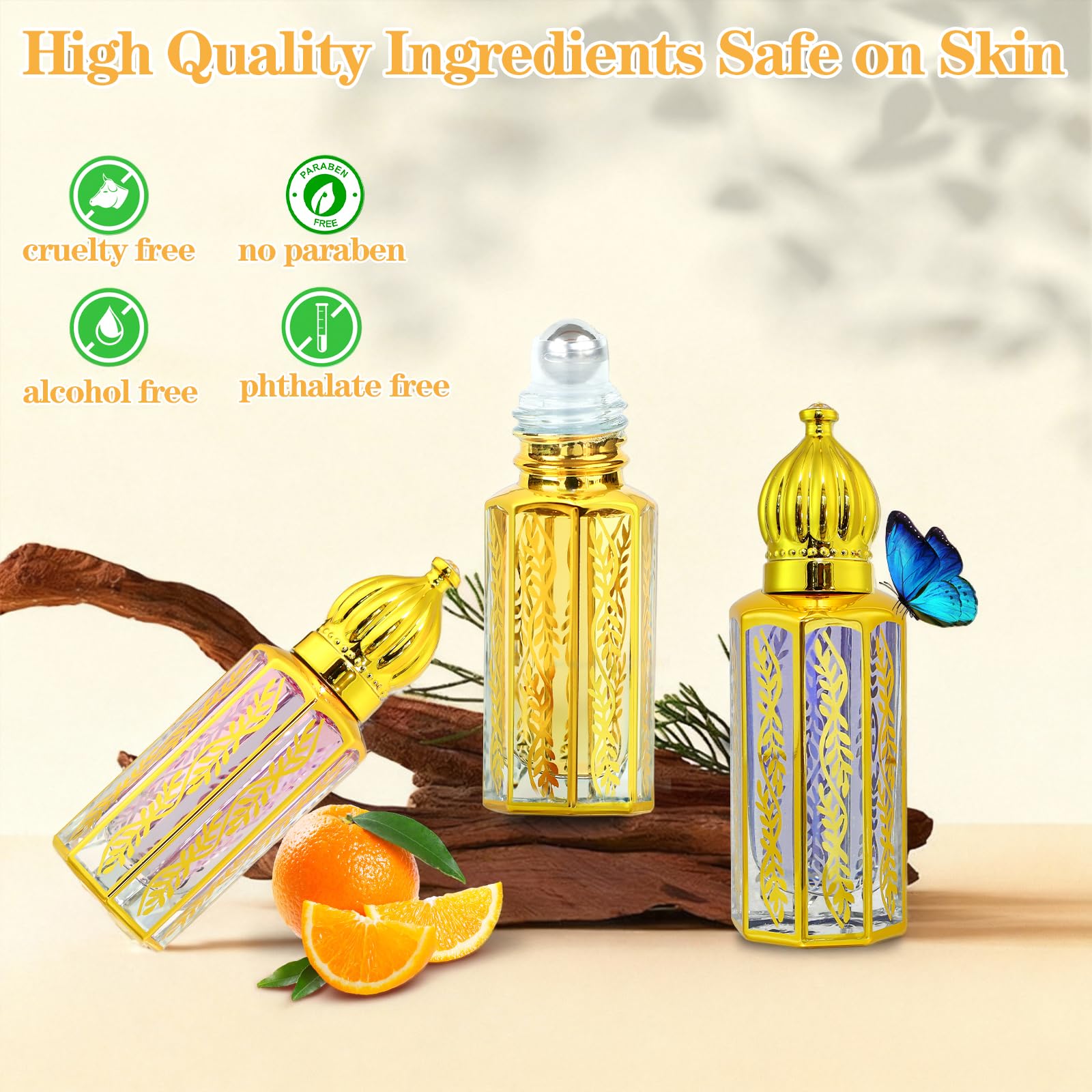 Tuteshow Arabic perfume pack skin-friendly formula suitable for sensitive skin