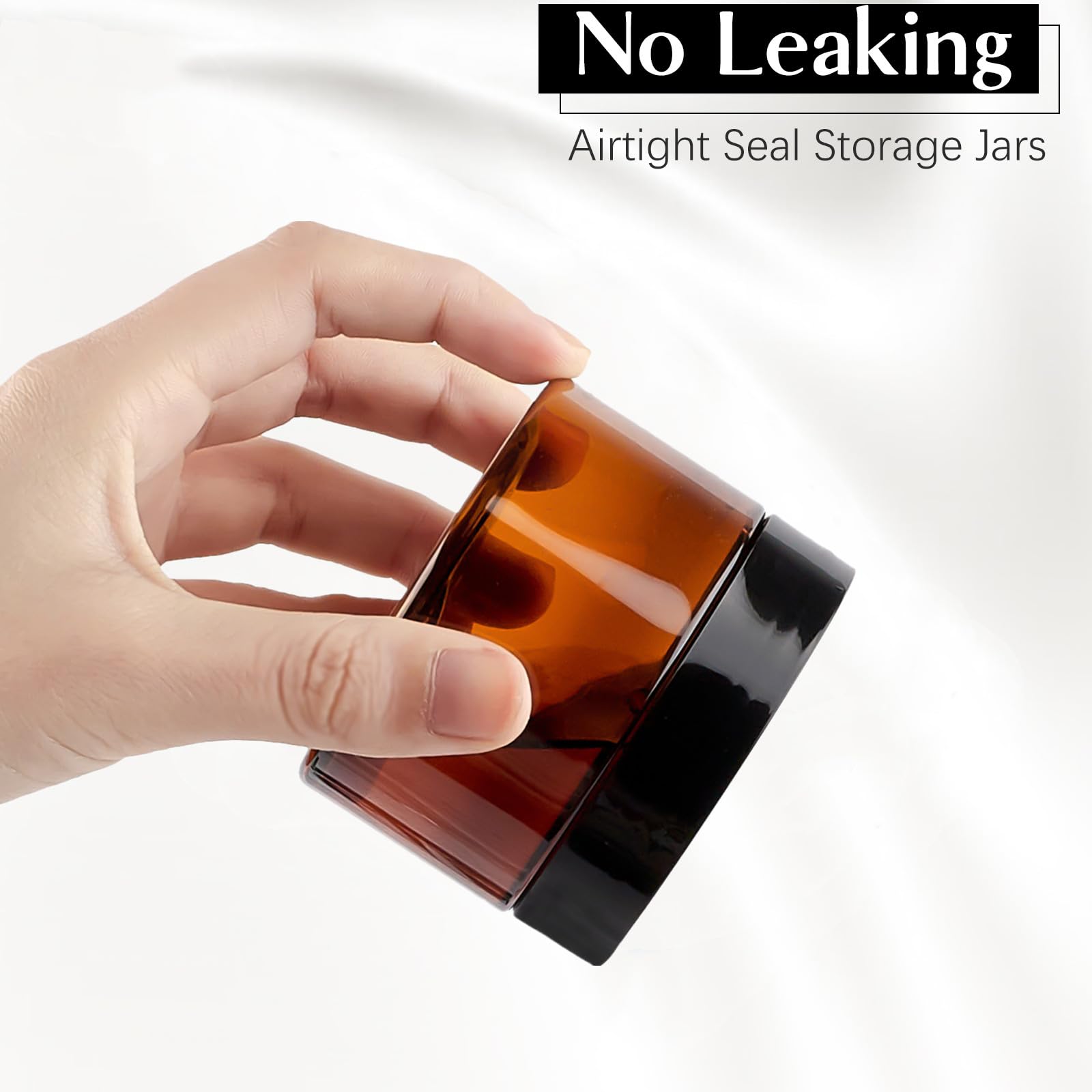 TUZAZO amber jar protects light-sensitive products from UV.