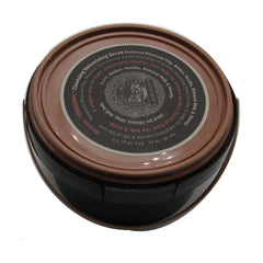 Tweakd by Nature Cleansing Scrub bottle shows amber vanilla scent for a refreshing shower.